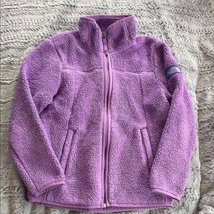 The North Face Kids Purple Fleece Jacket
